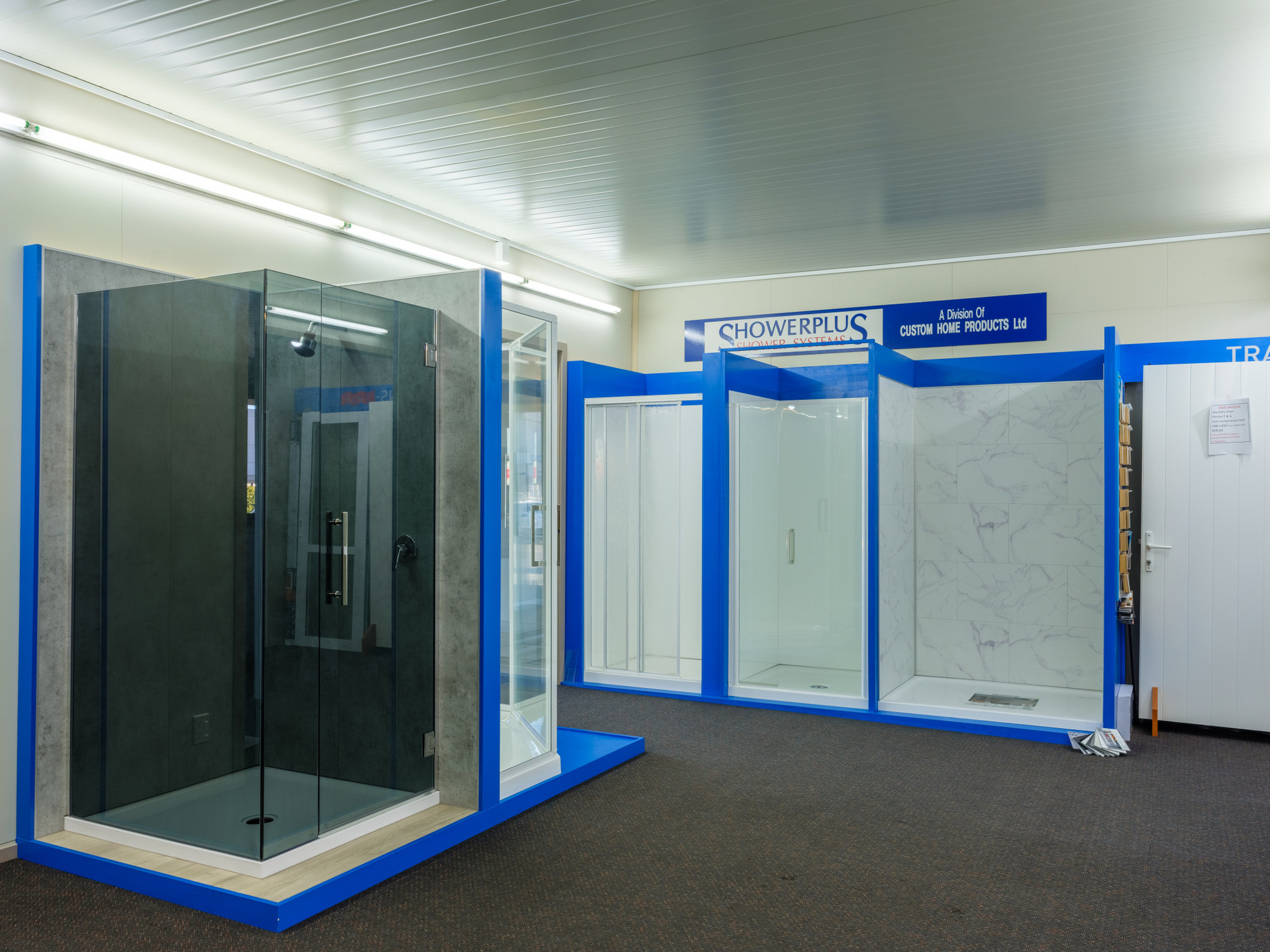 Shower Tray Manufacturers Dunedin Glass Shower Doors & Liners